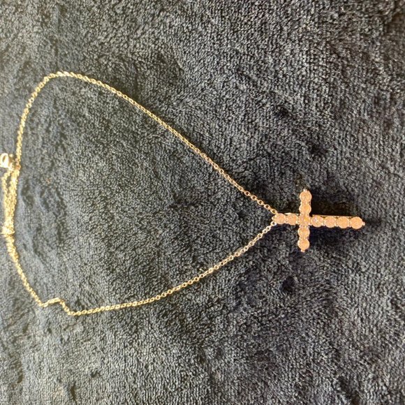 NEW Cross 925 Silver Necklace - Picture 4 of 5